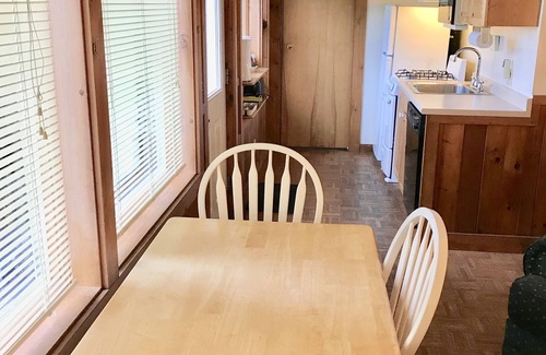 Bass Harbor Cottage | The Carriage House. Waterfront Bass Harbor. Balcony. Dining Deck. Sauna.