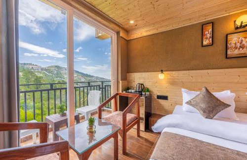 Fagu Hotel | The Charvi Retreat Kufri I Vacations I Conference I MICE I Family Events I Open Air Terrace I Sky Bonfire I Wooden Rooms With Pvt Balconies I Kufri by Exotic Stays