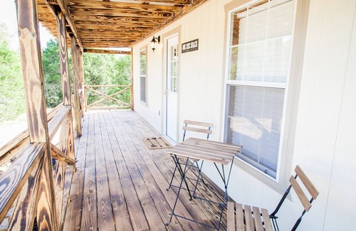Driftwood Cabin | The Drip Inn - Cabins at Onion Creek