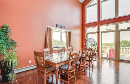 Rushville House | The Gathering Place Rushville Home with Hot Tub