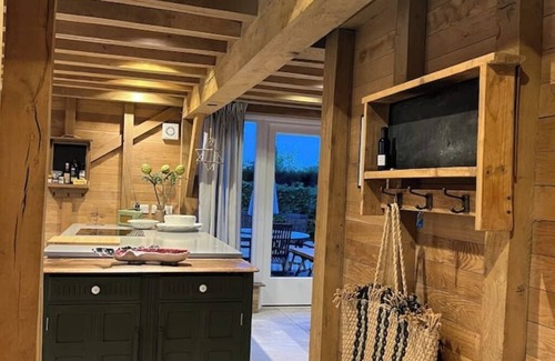 Ware House | The Hen House: Beautiful green oak country barn
