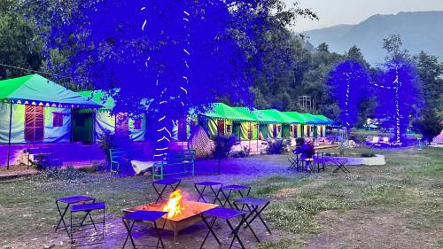 Purnia Hotel | The Himalayan Cottage Camping With Bonfire, Manali - A Riverside Retreat