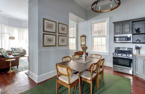 Savannah Victorian District House | The Koi Estate | Historic Charm | Dual Balconies!