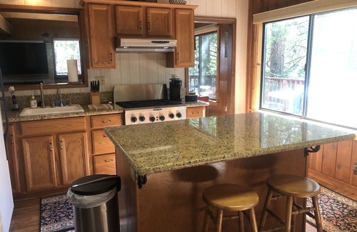 West Village Cabin | The Lazy Lady. A cozy cabin retreat with beautiful views close to town.