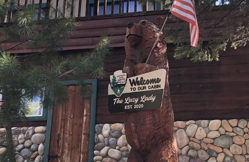 West Village Cabin | The Lazy Lady. A cozy cabin retreat with beautiful views close to town.
