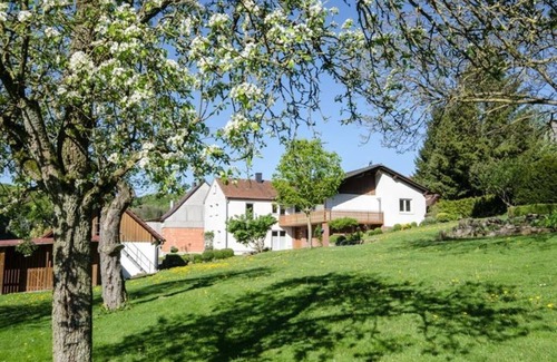 Poppenhausen Apartment | The little one, bathroom, toilet, 1 bedroom - Apartment Öttersbach