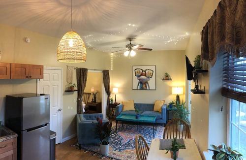 Woodfin Apartment | The Lil’ Sanctuary 1 bedroom suite near downtown. Walk to the river!