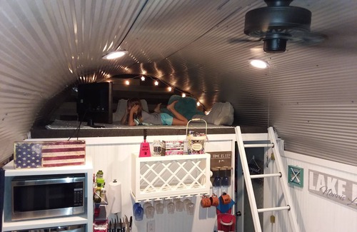Andersonville House | The Little Dipper is back for 2025! Lake front tiny home w/private boat dock!
