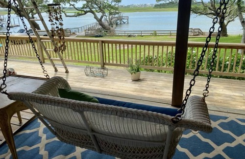 Ocean Isle Beach House | The Mazelle Porch Main Level