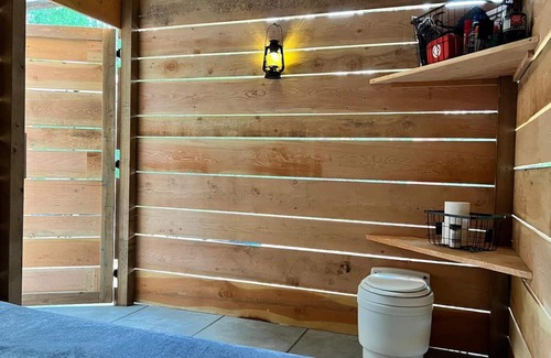 Okanagan-Similkameen Cabin | The moon shines big tonight at Butterfly Cottage!