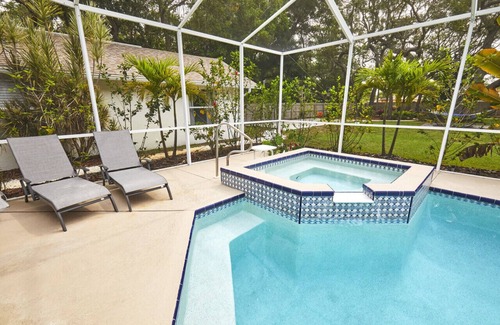 Walsingham Villa | The Oasis Retreat | Pool + Game Room + Basketball + Massive Yard | Near Beach & Golf