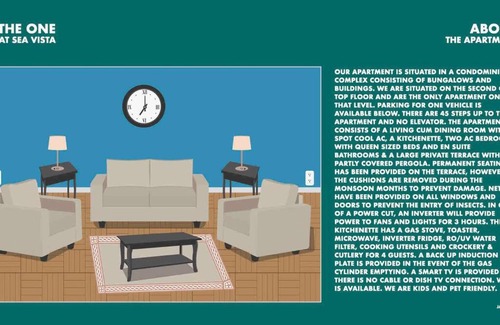 Ganpatipule Apartment | The One - A Mediterranean Themed Terrace Apartment