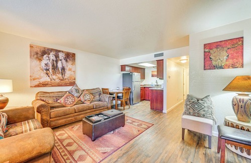 Oak Creek Condo | 'The Painted Pony' Sedona Condo: Pool & Gym Access