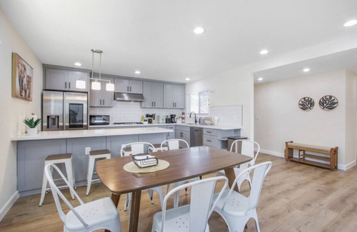 West Covina House | The Pinnacle of Coastal Comfort: 3 Bedrooms, 2 Baths, Streaming Joy, Patio BBQ, and Spacious Parking