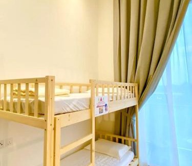 Taman Charming Apartment | The Podium-Studio-Free 1 Parking-6 Pax-D321B