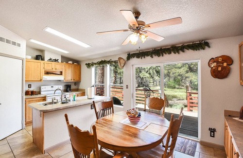 Parks House | The Ponderosa | Scenic Forest Views | Fire Pit & BBQ | Pet-Friendly | Now with Wi-Fi