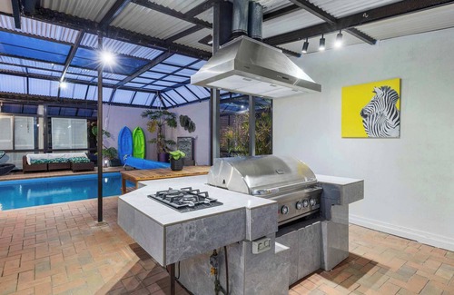 Rosebud House | The Pool House - Heated Indoor Pool & BBQ Area