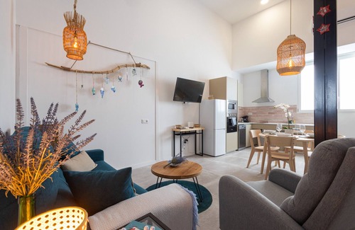 Poblats Maritims Apartment | The Port Avenue Duplex by Florit Flats