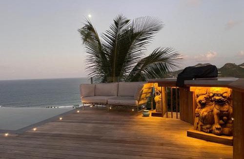 Le Palidor House | The Red Cloud Villa with Incredible Ocean View !