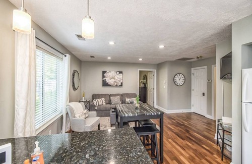 Wilmington Apartment | The Relaxing Zen Garden. You've found it.