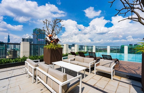 Little Japan Apartment | The Rixx Refreshing@D1/Opera House/Vincom/gym/pool