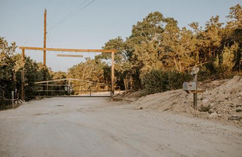 Spring Branch House | The Roost Farmhaus on 20 acres, hill country view, firepit, swimming hole