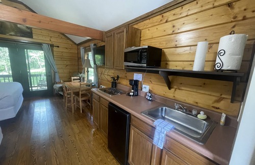 Gallatin Cabin | The Roost is your private cabin adjacent to sweet water lake