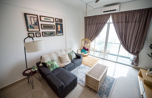 Bandar Perda Apartment | The Rumah @BM City 3 Bedroom(Urban jungle)