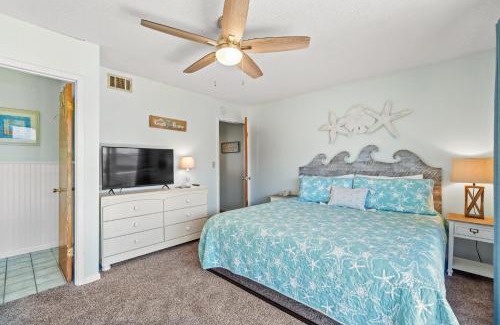 West Panama City Beach House | The Salty Suite Beach House- heated pool! hot tub! pet and family friendly! No elevators! Park at your door!