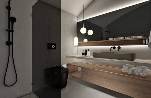 Agios Nikolaos Hotel | The sand city apartment with ootdoor hot tub