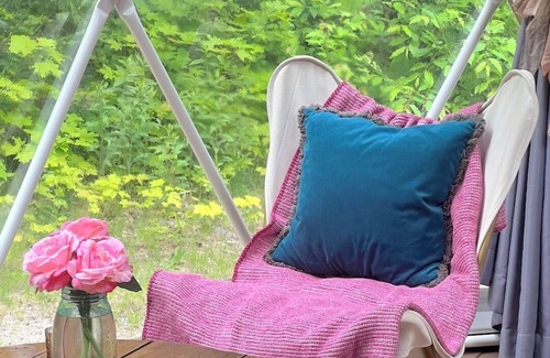 Unorganized Centre Parry Sound RV Rental | THE STARGAZER GEODOME: Shabby Chic & Very Private