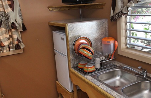 Vieux Fort Quarter Apartment | The studio apartment is a private space. Your home away from home.