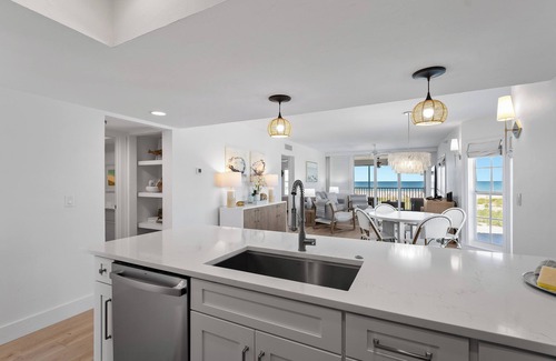 Palm Island Villa | The Sunsets are amazing from this newly renovated villa on the Gulf, B1211A+