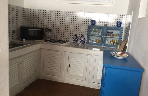 Santa Marina Salina Apartment | The terrace on the sea