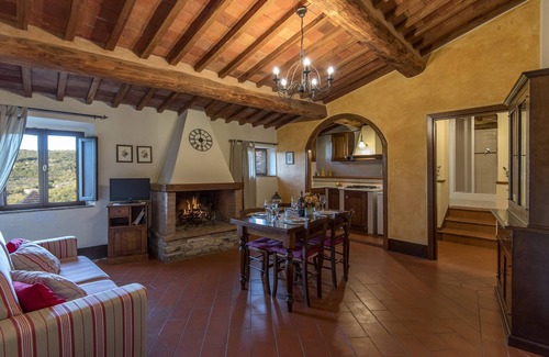 Castellina in Chianti Apartment | The Tower of the Rock in Chianti