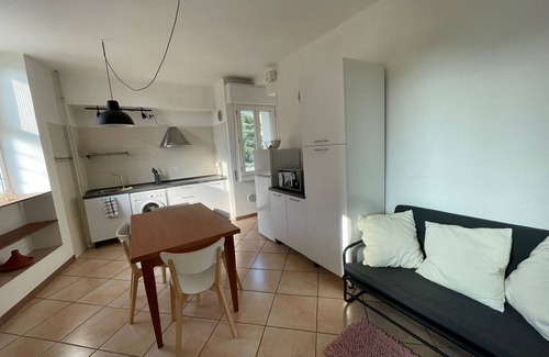 Andorno Micca Apartment | The view of the bell tower