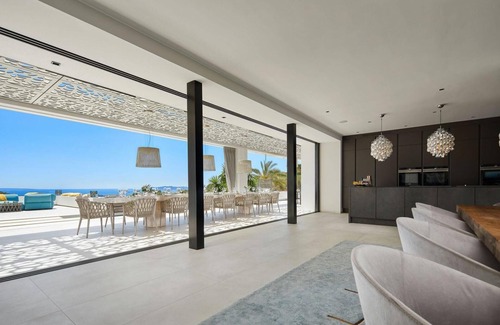 Ibiza Town Villa | The Wave Villa – Luxury villa with stunning sea views in S’Estanyol, Ibiza