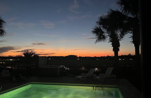 Garden City House | Third Row duplex with Private Pool and Hot Tub in Garden City Beach
