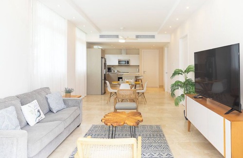 Playa Blanca Apartment | This apartment is a 2 bedroom(s), 2 bathrooms, located in Buenaventura, Cocle.