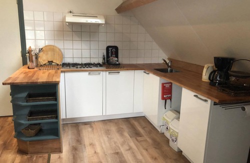Polsbroek Apartment | This B&B with detached apartment is located in the polders of Het Groene Hart (6 p)