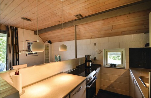 Skødshoved Strand House | This nice vacation home is located undisturbed and with plenty of space for the whole family to unfo
