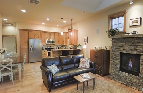 Bozeman House | This townhouse in Legend's on Bridger Creek development is beautifully finished
