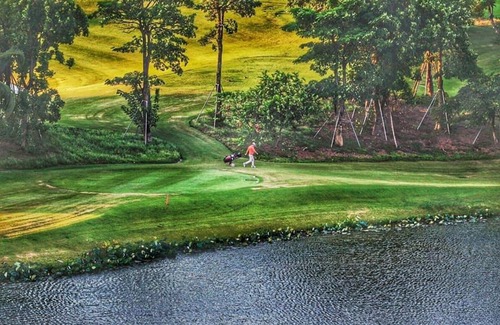 Van Giang Apartment | THOC ECOPARK Blue home-1220 with Golf course view