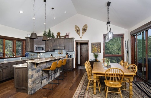 Nathrop House | Timber Frame Home with Spectacular View of Chalk Cliffs and Canyon