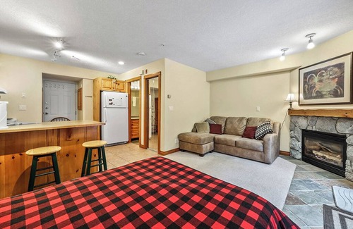 Sun Peaks Apartment | Timberline 42: Secluded Studio Condo w/Full Kitchen