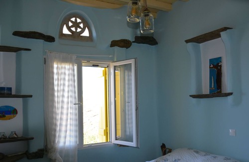Agios Ioannis Villa | Tinos Island Canary Yellow Villa
