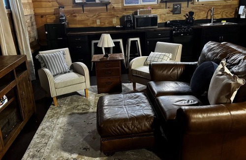 Fort Payne Apartment | Tiny Bear - 1BR 1BA Cabin Escape