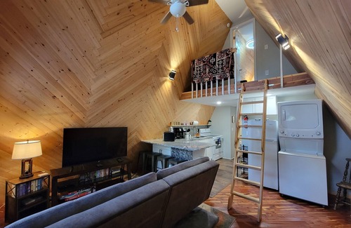 Means Cabin | Tiny Cabin - A Frame of Mind - near Red River Gorge Kentucky!