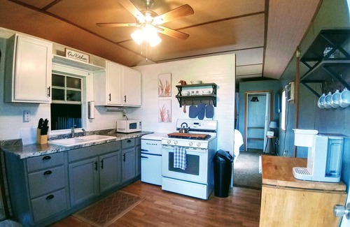 Adamsville Cabin | Tiny home cabin by the pond