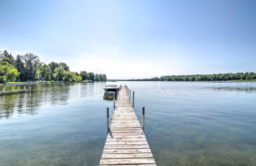 Oden Apartment | Tiny House Cottage 6 with Dock on Crooked Lake